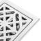 Piletta da 12x12x5cm con griglia in acciaio inox lucido asportabile