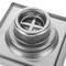 Piletta da 12x12x5cm con griglia in acciaio inox lucido asportabile