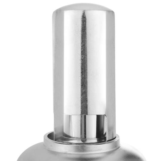 Drain 10x10cm avec valve 9 cm et grille amovible en acier inoxydable poli