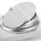 Piletta 15x15cm con griglia asportabile in acciaio inox lucido