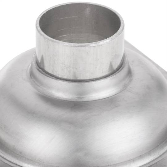 Drain 7.5x7.5cm avec casquette et grille amovible en acier inoxydable poli