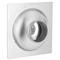 10x10cm drain with grill and removable stainless steel hood matte