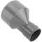 Eccentric PVC Reduction-Extension Ø50-57x82-90mm