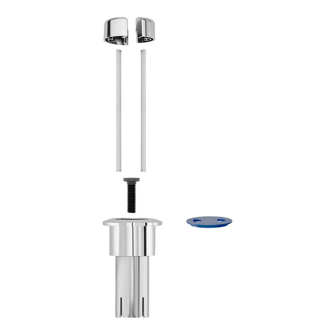 Kit with double long button flush mechanism D1D AH0002000R Roca