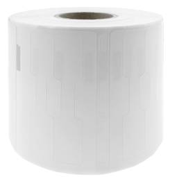 Rotlle bobina de 1500 etiquetes adhesives compatibles amb Dymo 11351 Dumbell 54x11mm 10-pack