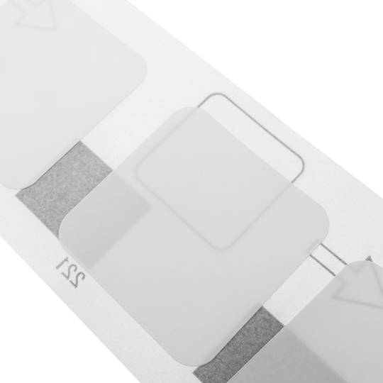 Thermal roll label with 1000 labels compatible Brother DK-11221 23x23mm 10-pack