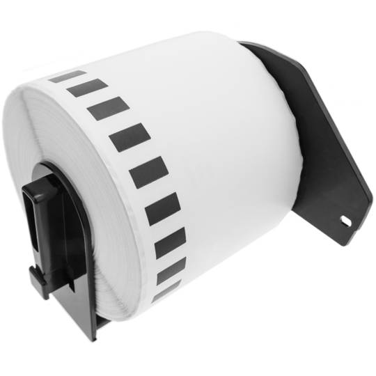 Plastikowy adapter wielokrotnego użytku do cewki etykiet Brother DK-22205 5 sztuk