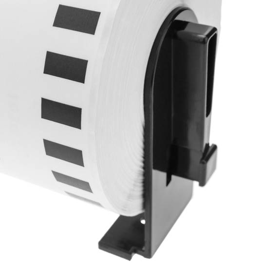 Plastikowy adapter wielokrotnego użytku do cewki etykiet Brother DK-22205 5 sztuk