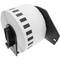 Reusable plastic adapter for label coil Brother DK-22210