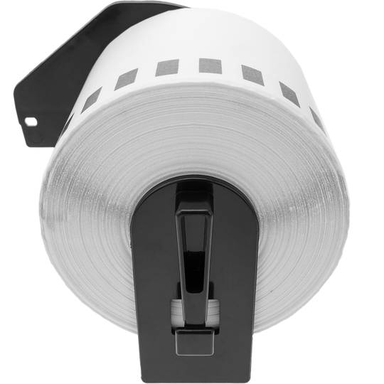 Reusable plastic adapter for label coil Brother DK-22210