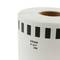 Rol van doorlopende zelfklevende etiketten compatibel met Brother DK-22205 DK-2205 62 mm 2-pack