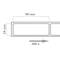 Rol van 400 zelfklevende etiketten compatibel met Brother DK-11201 DK-1201 29x90mm 10-pack
