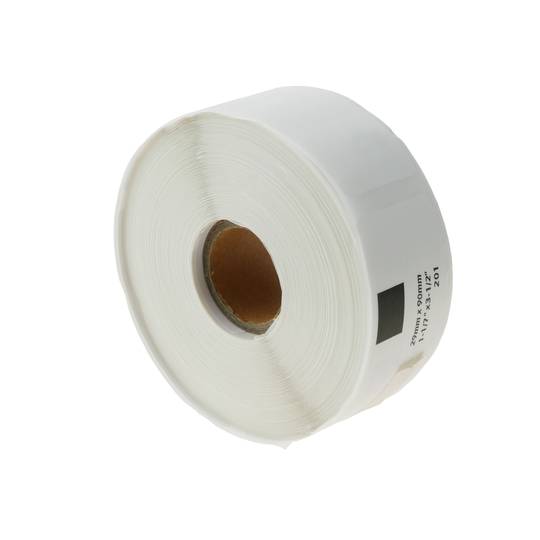 Rol van 400 zelfklevende etiketten compatibel met Brother DK-11201 DK-1201 29x90mm 10-pack