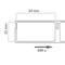 Rolka 500 samoprzylepnych etykiet zgodnych z 5-pak Dymo S0722520 i 11352 25x54mm