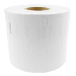 Rotlle bobina de 1500 etiquetes adhesives compatibles amb Dymo 11351 Dumbell 54x11mm