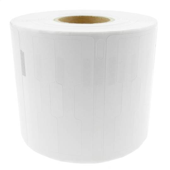 Rol van 1500 zelfklevende etiketten compatibel met Dymo 11351 Dumbell 54x11mm