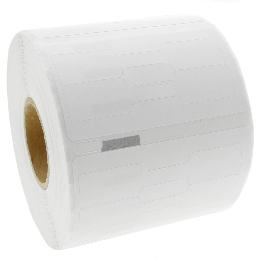 Rol van 1500 zelfklevende etiketten compatibel met Dymo 11351 Dumbell 54x11mm