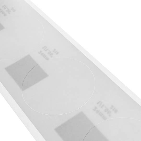 Rol van 1000 zelfklevende etiketten compatibel met Brother DK-11218 24 mm rond