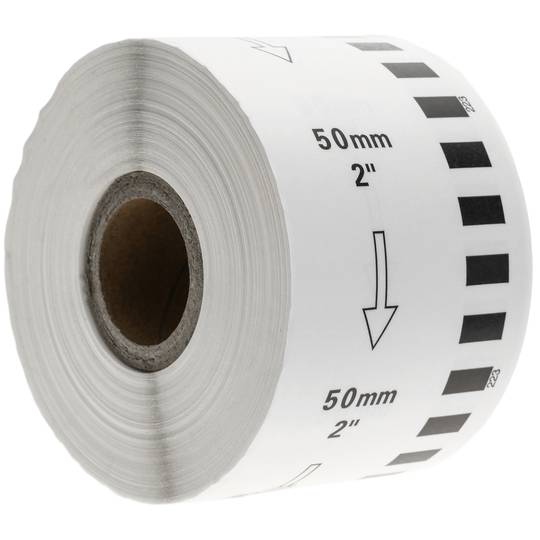 Rouleaux bobine étiquettes compatible Brother DK-22223 largeur 50mm longueur 30.48m