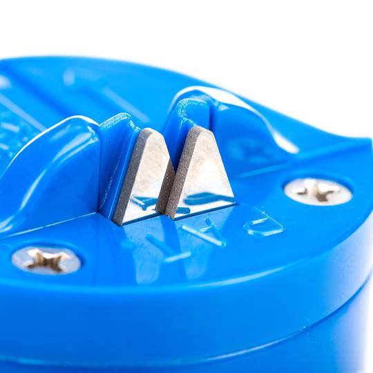 Messenslijper met ventilatieopeningen