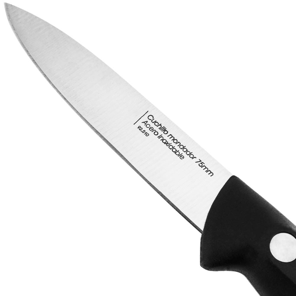 Stainless steel kitchen knife 75 mm