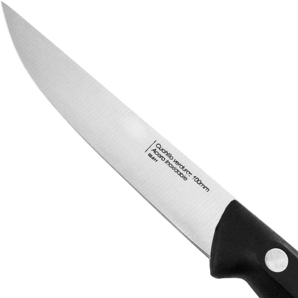 Ganivet de cuina per a verdures en acer inoxidable 100 mm