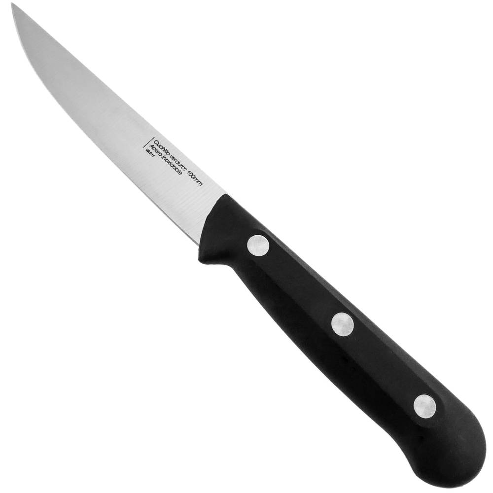 Kitchen knife for vegetables in stainless steel 100 mm - Cablematic