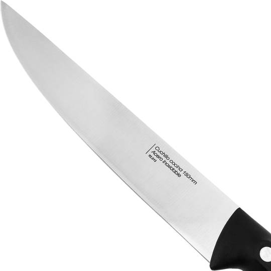 Faca de cozinha de aço inoxidável de 180 mm