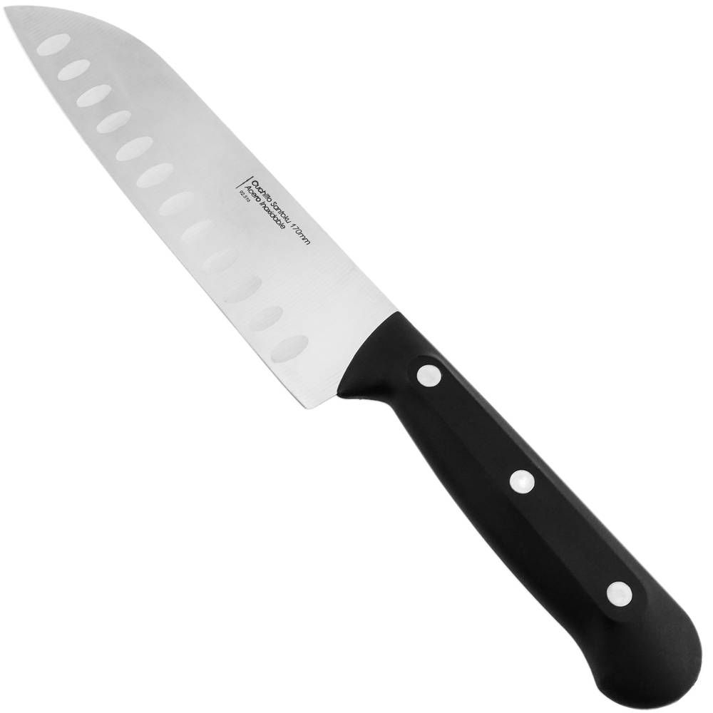 Santoku keukenmes in roestvrij staal 170 mm