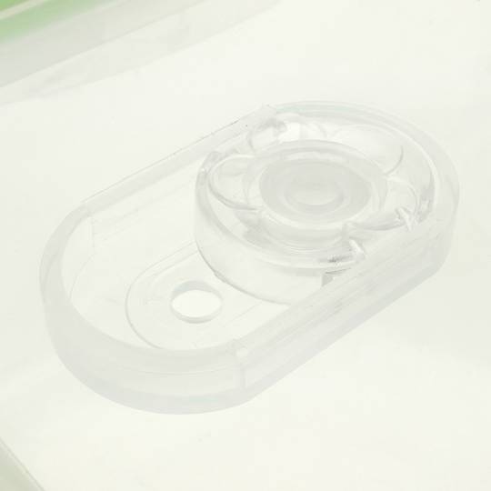 Recipiente para alimentos de vidro hermético com válvula ativa de 400 ml