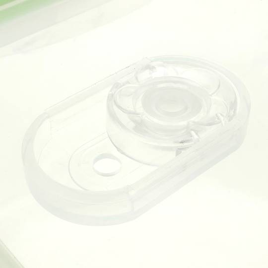 Hermetische glazen voedselcontainer met actieve klep 500 ml