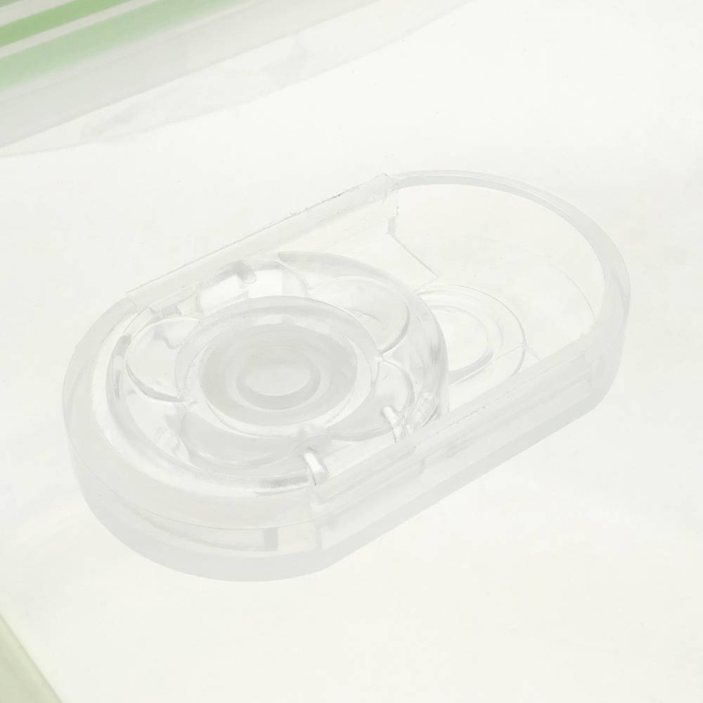 Hermetische glazen voedselcontainer met actieve klep 500 ml