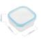 Hermetische glazen voedselcontainer 330 ml