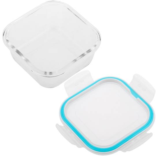 Hermetische glazen voedselcontainer 330 ml