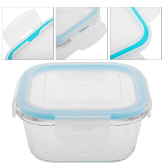 Contenitore per alimenti in vetro ermetico 530 ml