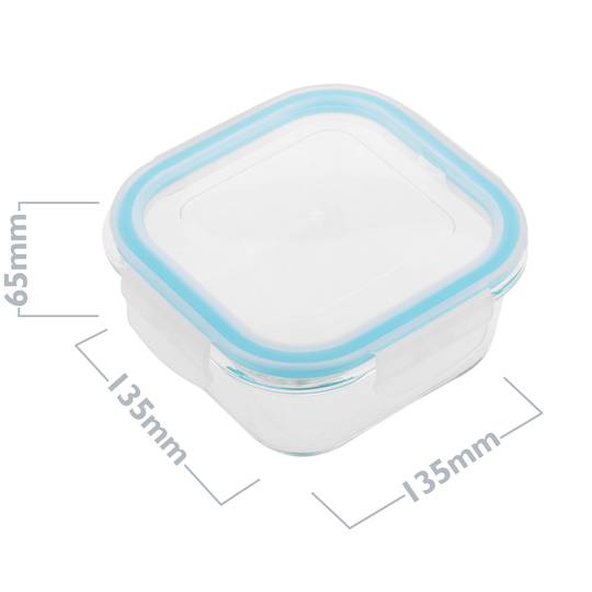 Contenitore per alimenti in vetro ermetico 530 ml