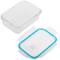 800 ml actieve klep luchtdichte glazen voedselcontainer