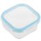 Hermetic compartment glass food container 800 ml