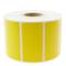 Thermal roll label with 1100 labels for direct thermal printer 50.8x25.4mm yellow 50 units