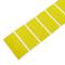 Thermal roll label with 1100 labels for direct thermal printer 50.8x25.4mm yellow 50 units