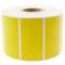 Thermal roll label with 1100 labels for direct thermal printer 50.8x25.4mm yellow 50 units