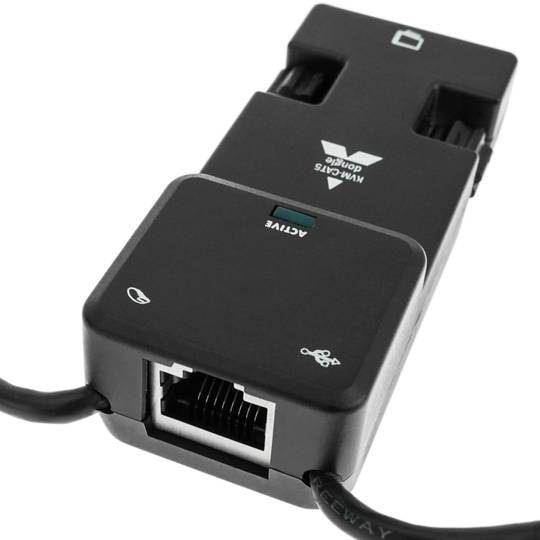 PS2 USB VGA-adapter voor KVM-controller via Cat.6 UTP-kabel