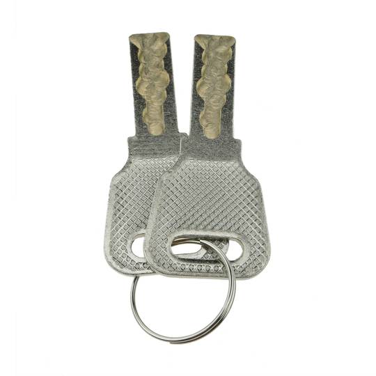 Cerradura de leva de 27mm x M18 con llave plana