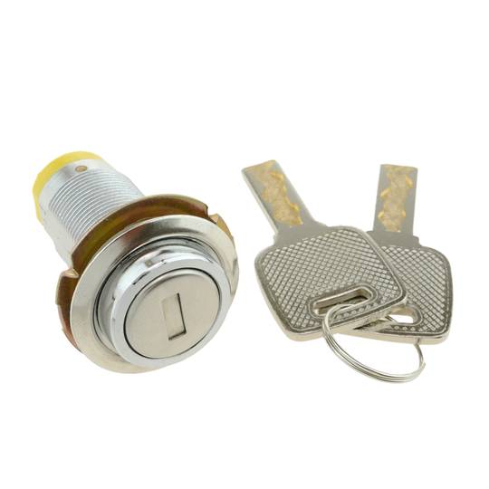 37 mm x M18 nokslot met platte sleutel met gele schakelaar