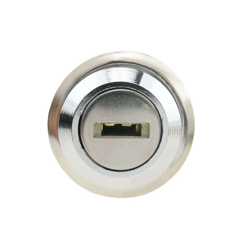 Serratura blocco cam di sicurezza 37mm x M18 con chiave piatto con interruttore