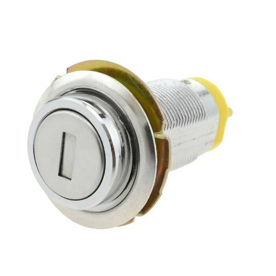 37 mm x M18 nokslot met platte sleutel met gele schakelaar
