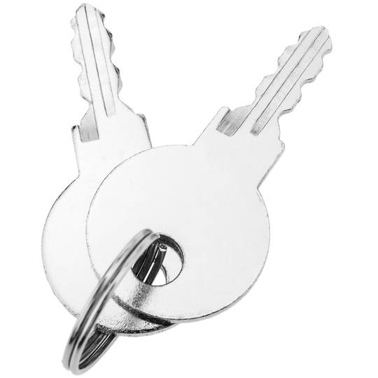 Cerradura de leva de 37mm x M18 con llave plana