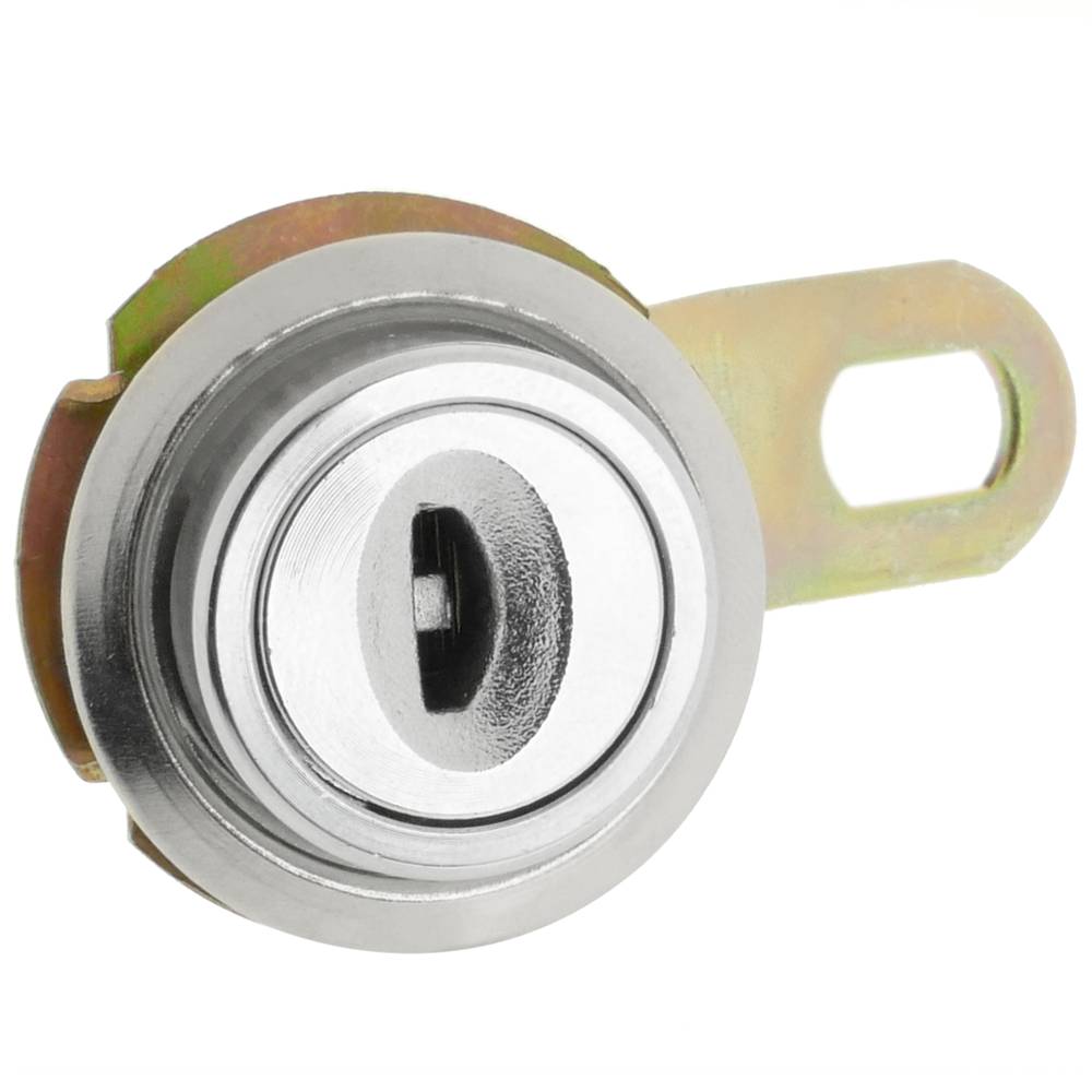 Serrure à came batteuse barillet 17mm x M18 avec clé crescent