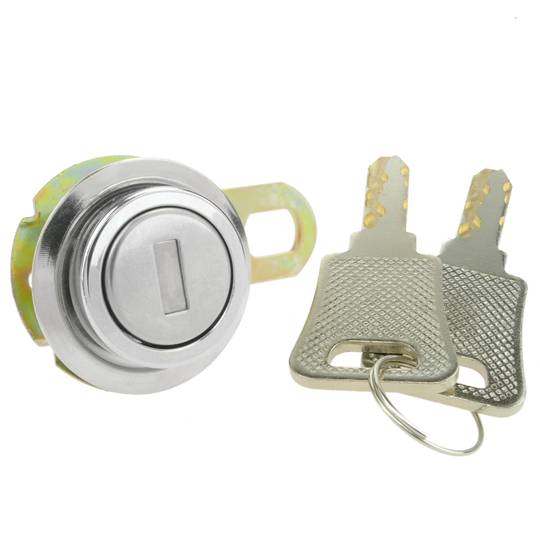 Cerradura de leva de 17mm x M18 con llave plana