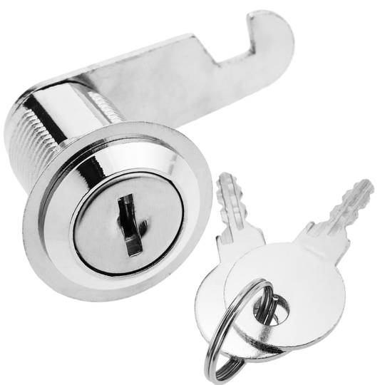 Cerradura de leva de 32mm x M18 con llave plana